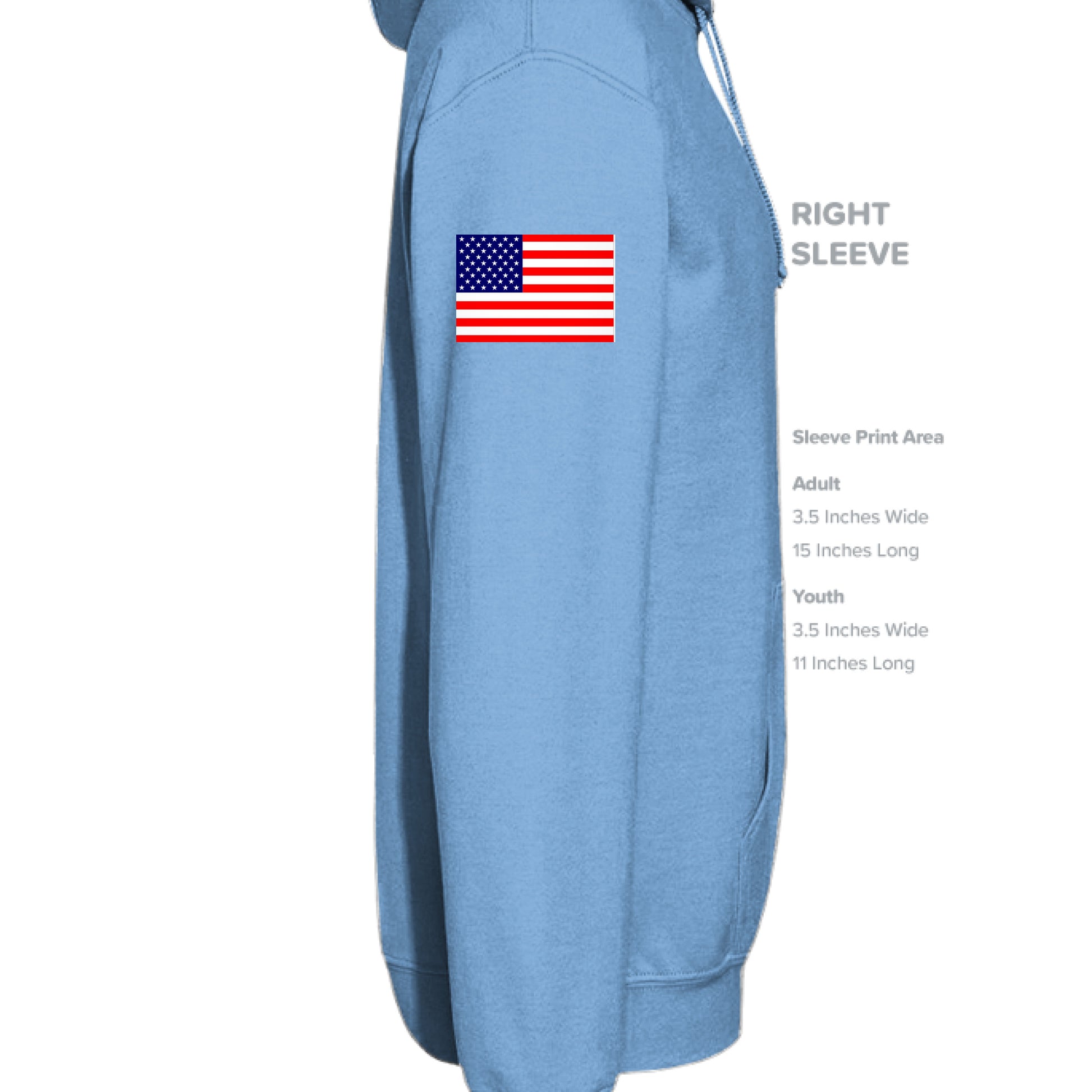 CAROLINA BLUE - SLEEVE_RIGHT